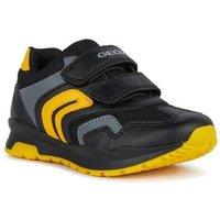 Geox Boy's J PAVEL B Trainers in Black | Size: Infant 13