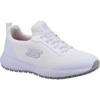 Skechers Women's Squad SR Occupational Shoe in White | Size: 9