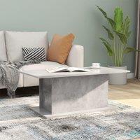 Berkfield Home Coffee Table Concrete Grey 102x55.5x40 cm Engineered Wood