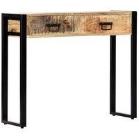 Console Table 90x30x75 cm Solid Mango Wood