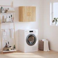 Berkfield Home Wall Cabinet Sonoma Oak 60x31x60 cm Engineered Wood in Brown | Size: 60 x 31 x 60 cm