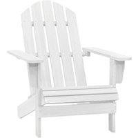 Garden Chair Wood White