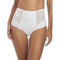 Fantasie Women's Illusion Brief High Waist in White | Size: 10