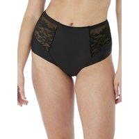 Fantasie Women's Illusion Brief High Waist in Black | Size: 8
