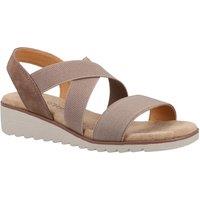 Fleet & Foster Women's Freesia Sandal in Brown | Size: 5