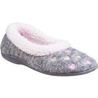 Fleet & Foster Women's Alaska Slippers in Grey | Size: 6
