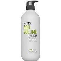 KMS AddVolume Shampoo 750ml in Light Grey
