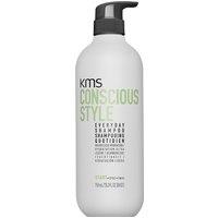 KMS Conscious Style Everyday Shampoo 750ml in Light Grey
