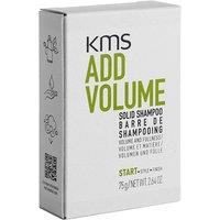 KMS AddVolume Solid Shampoo 75g in White