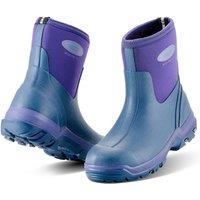 Grubs Boots Women's Midline 5.0 Ankle Height Wellington Boots in Violet | Size: 6