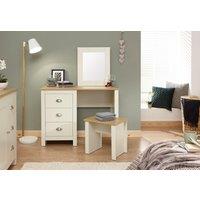 GFW Lancaster Dressing Table Set in Cream