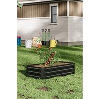 Vegetable Flower Raised Garden Bed Steel Planter Box