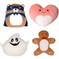 Mumbles SquidgeMe Ghost Character Plush Toy in White
