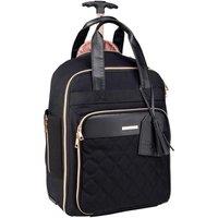 Cabin Max Women's Travel Hack 30L Hybrid Underseat Bag Trolley 45x36x20cm in Black | Size: 45 x 36 x 20 cm