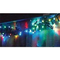 Xmas Haus Cluster Lights Black Rubber IP65 RGB 5M