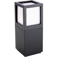Netlighting Evo LED 1 Light Outdoor Small Bollard Light Graphite IP54 in Black