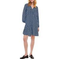Floral Dot Flippy Mini Dress Floral