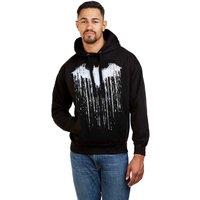 Batman Men's Paint Cotton Hoodie Black | Size: Small