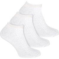 Sock Snob Men's 12 Pack 100% Cotton Trainer Socks in White | Size: 11-14