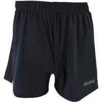 Bjorn Borg Men's Running Breathable & Lightweight Perforated Sport Shorts in Black | Size: Large
