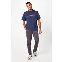 Burton Men's Slim Fit Chino Trousers in Charcoal | Size: 36R