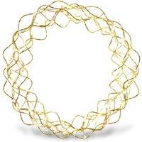 Netagon Outdoor 140 Led Christmas Copper Door Wreath With Timer, Power Supply & 10m Lead in Gold