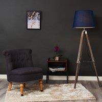 ValueLights Clipper Brown Floor Lamp