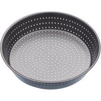 MasterClass Crusty Bake Non-Stick Deep Pie Pan / Tart Tin in Black