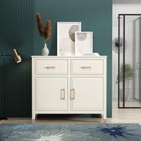 Cabinet Bits Palazzi 2 Door 2 Drawer Sideboard in Off-White