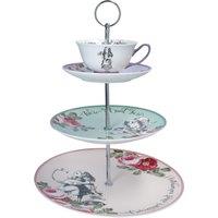 Mikasa 3-Tier Cake Stand Bone China in White