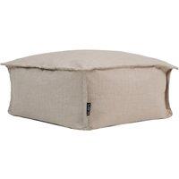 icon Vita Indoor Outdoor Pouffe Footstool Beige Bean Bags