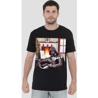 Star Wars Men's Darth Vader Christmas Carols T-Shirt Black | Size: 2XL