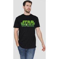 Star Wars Men's St Patrick'S Day Logo T-Shirt Black | Size: 2XL