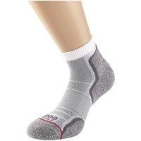 1000 Mile Women's Run Ankle Socks in White | Size: Medium
