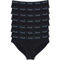 7 Pack Cotton FCUK Ladies Briefs