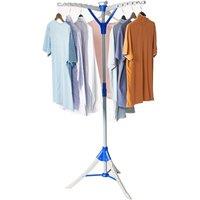 Homefront Clothes Rail Airer Dryer Indoor Clothes Horse Hanger Foldable Portable in Off-White