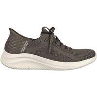 Skechers Women's Ultra Flex 3.0 Brilliant Path Shoes in Olive | Size: 7