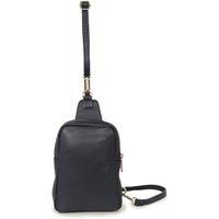 Tara Pebbled Italian Leather Crossbody Sling Bag