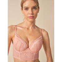 Gossard Women's Encore Padded Longline Plunge Bra - Cream | Size: 38F