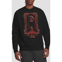 Star Wars Men's The Acolyte Art Deco Masked Sweatshirt Black | Size: Small