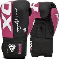 RDX SPORTS Men's RDX F4 Boxing Sparring Gloves Hook & Loop in Pink | Size: 10oz