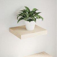 Berkfield Home Floating Shelf 23x23.5x4 cm Engineered Wood in Brown