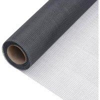 Mesh Screen Fiberglass 80x500 cm Grey
