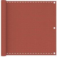 Berkfield Home Balcony Screen Terracotta 90x300 cm HDPE in Brown