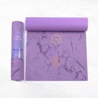 Myga Women's Terrazzo Yoga mat in Purple