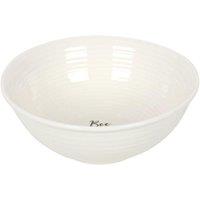 Something Different Bee Happy Bowl in White