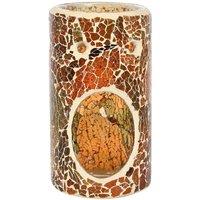 Something Different Pillar Oil Burner in Brown