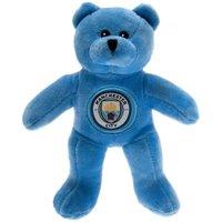 Manchester City FC Mini Bear Plush Toy in Blue