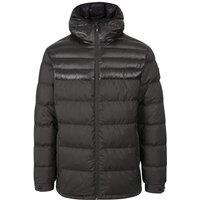 Trespass Men's Tacker Packaway Down Jacket in Black | Size: 2XL