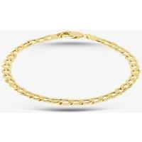 9ct Yellow Gold 8.5 Inch Curb Chain Bracelet HC120-8.5